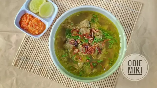 Resep soto daging madura. (dok. Cookpad @odie_miki)