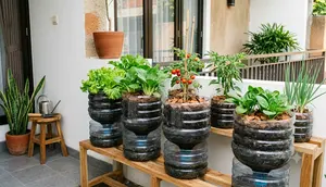 6 Inspirasi Kebun Sayur Mini dari Galon Bekas untuk Teras Rumah, Hemat Tempat dan Mudah Dibuat