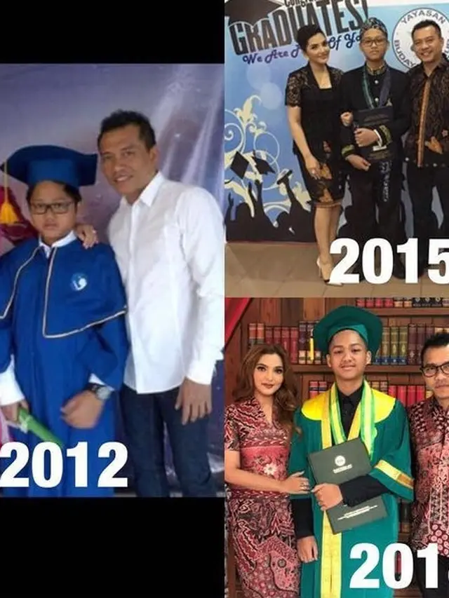 6 Potret Lawas Seleb saat Kelulusan Sekolah, Ayu Ting Ting Bikin Pangling
