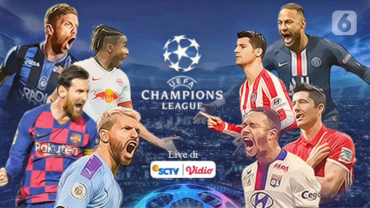Banner Perempat Final Liga Champions