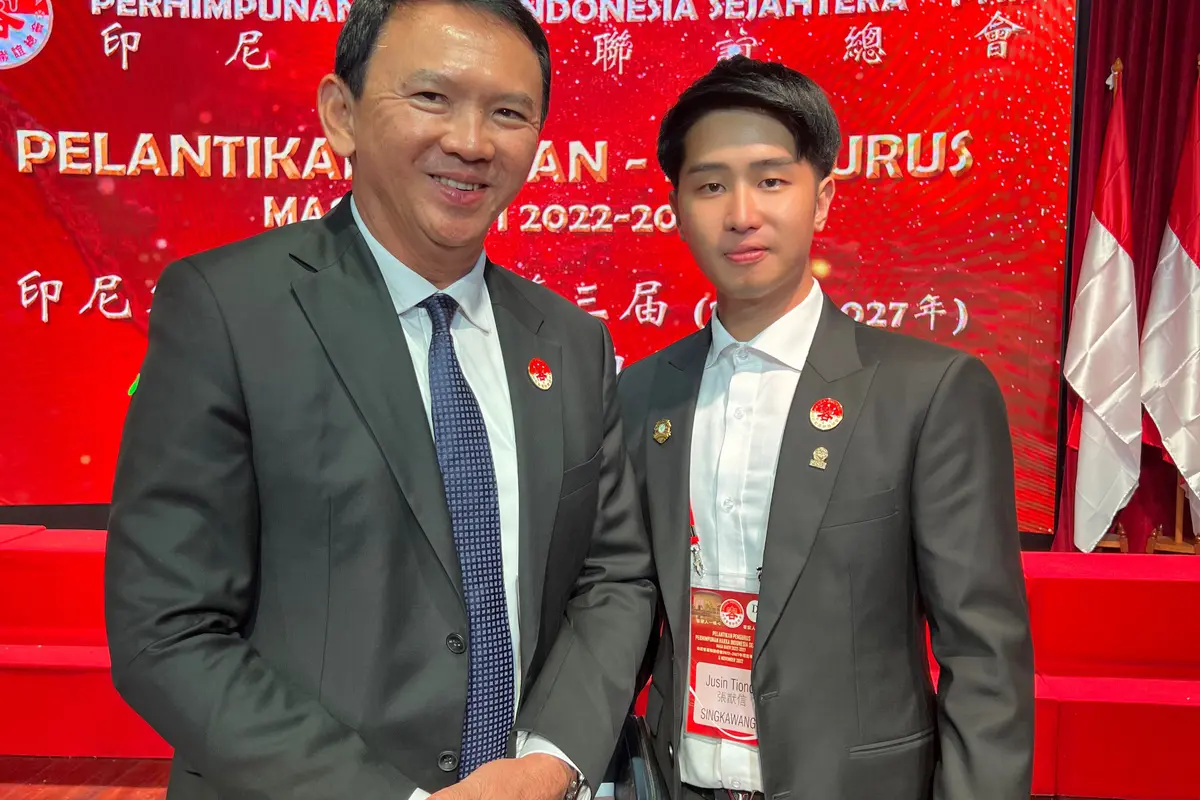 Jusin Clasic bersama dengan Basuki Tjahaja Purnama atau Ahok (https://www.instagram.com/p/Ck2K7ZYv4XI/)
