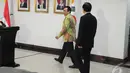 Irman Gusman saat menerima Ketua Parlemen Korea Selatan Chun Ui Hwa, Jakarta (22/12/2014). (Liputan6.com /Andrian M Tunay)