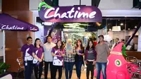 Chatime mengubah konsep di gerainya di Mall Puri Indah dari model take away menjadi konsep cafe.
