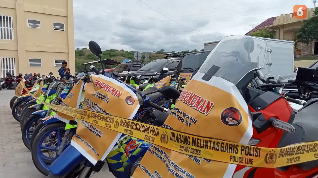 barang bukti TPPU narkoba yang disita Polda Sulteng