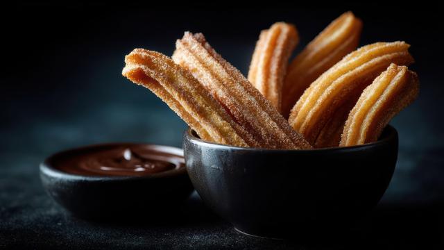 Churros con Chocolate