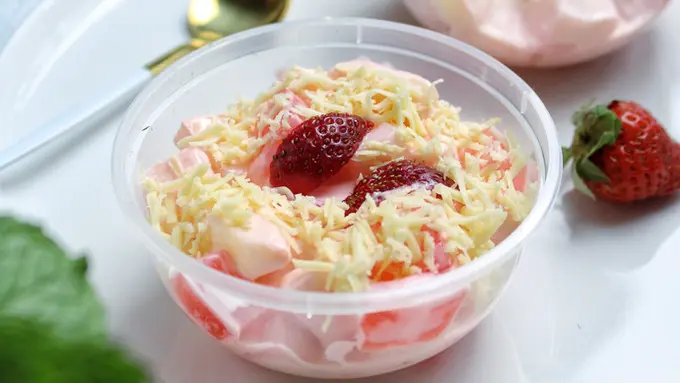 resep salad jeli mayo
