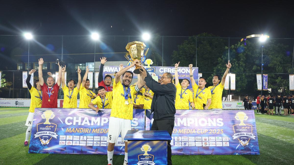 Hattrick Gelar, Wakil Emtek Tegaskan Dominasi di Media Cup 2025