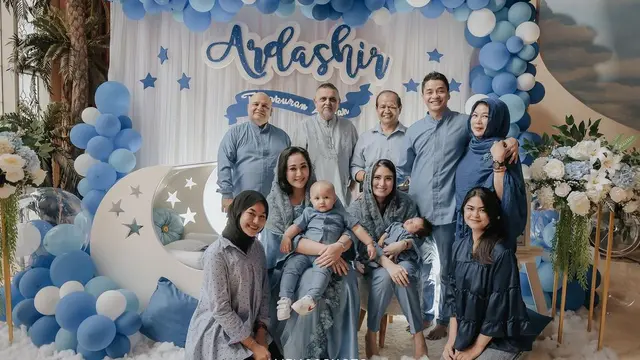 7 Momen Akikah Anak Adly Fairuz dan Angbeen Rishi, Penuh Kehangatan