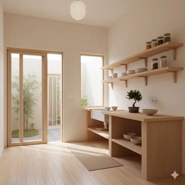 Model Dapur Belakang Rumah. Gemini
