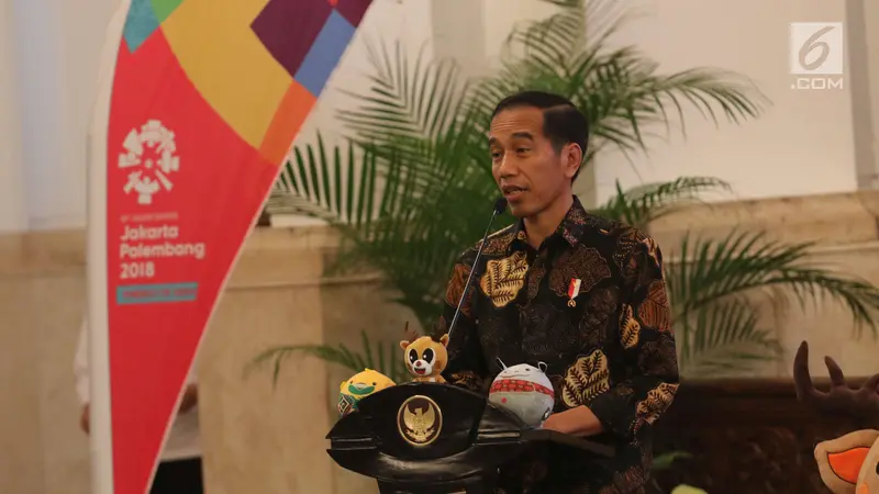 Jokowi Ajak Artis dan Vlogger Demamkan Asian Games 2018