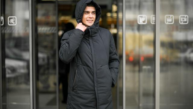 Ilustrasi jaket parka