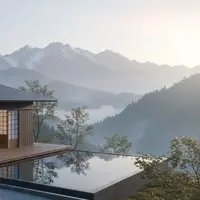 Rumah dengan View Langsung ke Pegunungan/Gemini AI