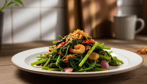 Resep Tumis Genjer Terasi yang Renyah dan Tidak Pahit