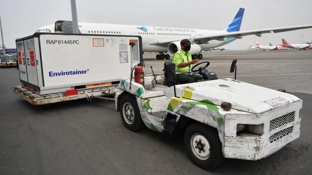 Indonesia Kedatangan Bahan Baku Vaksin Sinovac