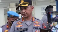 Kapolres Metro Tangerang Kota Kombes Pol Zain Dwi Nugroho menyatakan, pihaknya akan menindak tegas oknum ormas yang meminta THR secara paksa kepada perorangan atau perusahaan. (Liputan6.com/Pramita Tristiawati)