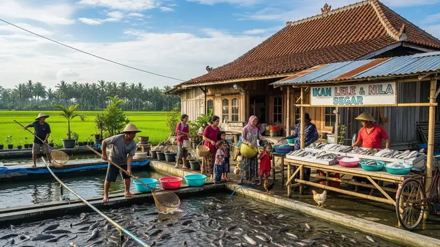 Budidaya Ikan (Lele atau Nila)/Gemini AI