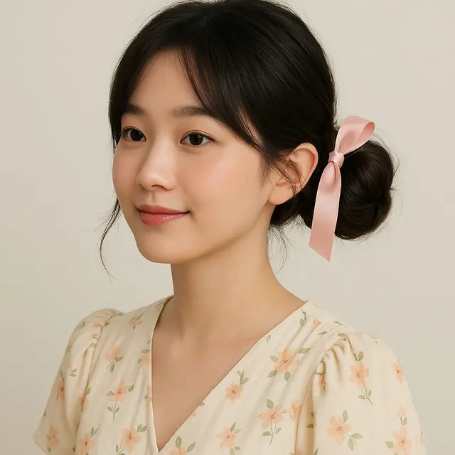 Model Rambut Cepol ala Korea yang Lagi Tren