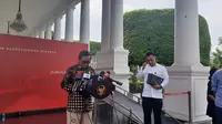 Menteri Koordinator Bidang Politik, Hukum, dan Keamanan Mahfud Md di Istana Kepresidenan Jakarta, Senin (6/2/2023). (Liputan6.com/ Lizsa Egeham)