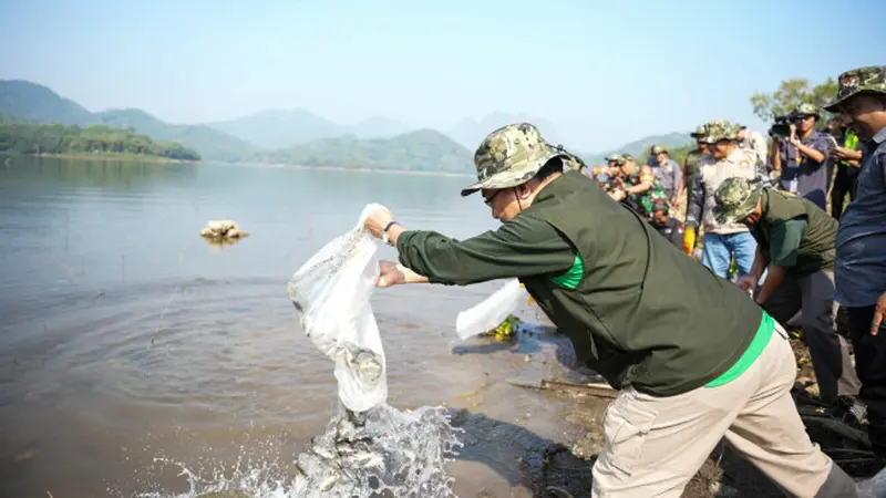 LDII Jawa Barat Kerahkan 500 Relawan Jaga Kelestarian Sungai Citarum di Kabupaten Purwakarta