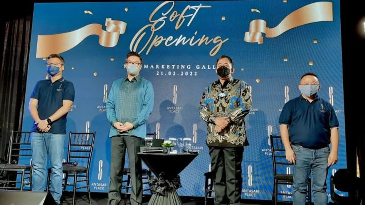 Anak usaha PT Indonesia Paradise Property Tbk (INPP), PT Prospek Duta Sukses (PDS) meresmikan marketing gallery di proyek Antasari Place (Dok: PDS)
