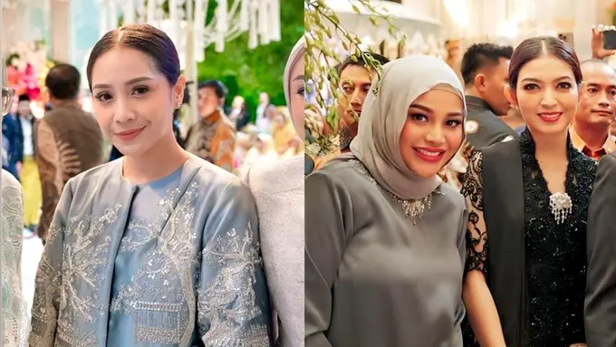 6 Gaya Seleb dan Tokoh Publik di Pernikahan Anggota MPR, Aurel Hermansyah, Nagita Slavina, hingga Selvi Ananda