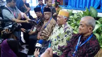 Din Syamsuddin di Muktamar Muhammadiyah di Makassar, Sulawesi Selatan. (Liputan6.com/Eka Hakim)
