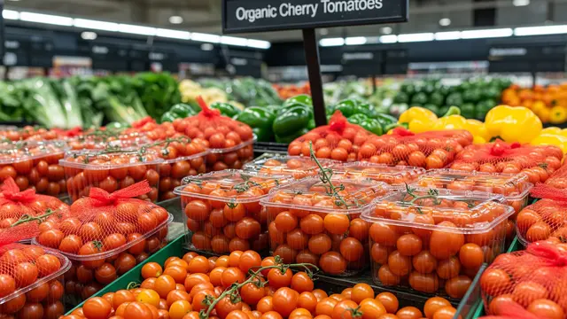 Tomat Ceri di Supermarket