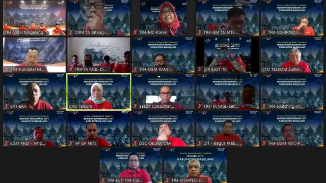 Jaringan 100% Fiber Optic, Magelang Semakin Mantap Menuju Smart City