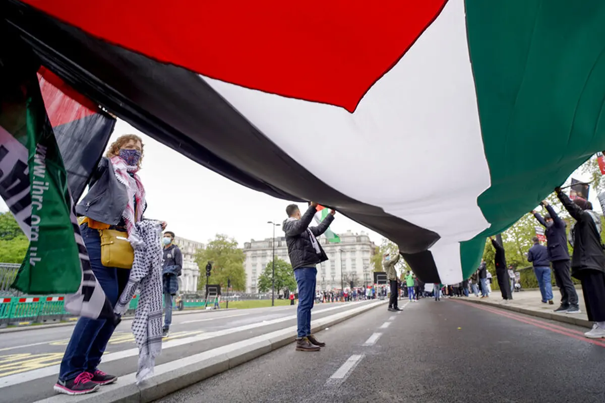 FOTO: Dukungan Warga Dunia untuk Rakyat Palestina