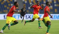 Timnas Guinea U-23 di Piala&nbsp;Afrika&nbsp;U-23 2023. Mereka menempati posisi keempat pada turnamen itu. (Dok. CAF)