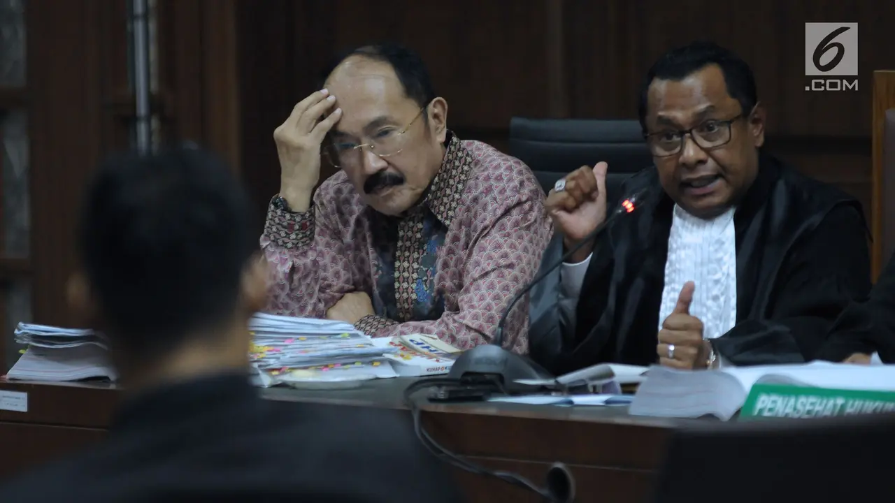 Mantan Pengacara Setya Novanto Dengarkan Kesaksian Stafnya