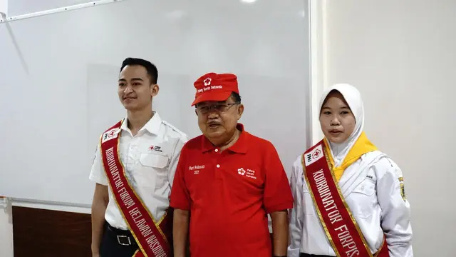 Ketua Umum Palang Merah Indonesia (PMI) Muhammad Jusuf Kalla