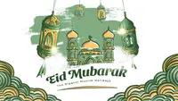 Ilustrasi Lebaran, Idulfitri. (Photo created by YusufSangdes on www.freepik.com)