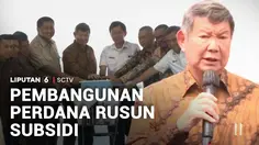 Pembangunan Perdana Rusun Bersubsidi