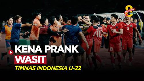 VIDEO: Momen Timnas Indonesia U-22 Kena Prank Wasit di Final SEA Games 2023