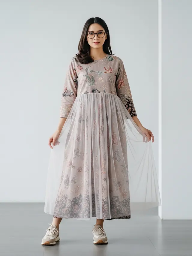 Rekomendasi Model Dress Batik untuk Anak Muda/Ilustrasi oleh AI