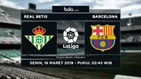 La Liga - Real Betis Vs Barcelona (Bola.com/Adreanus Titus)