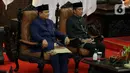 Selain swasenbada pangan, Prabowo Subianto juga menegaskan komitmennya pada pemberantasan korupsi. (Liputan6.com/Herman Zakharia)