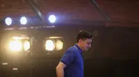Mesut Ozil sebagai Brand Ambassador Concave Indonesia saat jumpa pers di Kemenparekraf, Jakarta Pusat, Rabu (25/05/2022). (Bola.com/Bagaskara Lazuardi)