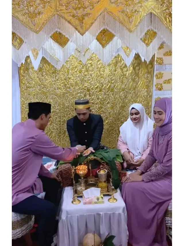 8 Potret Meggy Wulandari di Acara Siraman dan Mappacci Jelang Nikahan Anak Sambung