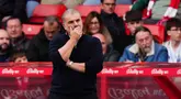 Nottingham Forest resmi memecat Ange Postecoglou hanya 39 hari setelah ia ditunjuk sebagai pelatih kepala. (Mike Egerton/PA via AP)