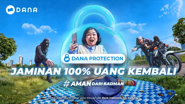 DANA Protection: Jaminan 100% Uang Kembali.