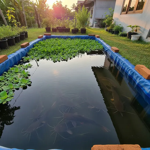 Ikan Air Tawar yang Cocok Dipelihara untuk Dapur Mandiri (AI Generated)