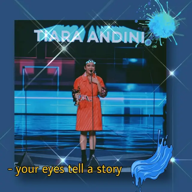 Raih Piala Pendatang Baru Terbaik, Ini 6 Potret Tiara Andini di AMI Awards 2020