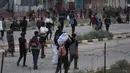 Sebagai informasi, sejak Jumat 6 Juni 2025, Yayasan Kemanusiaan Gaza—kelompok yang didukung Amerika Serikat dan Israel yang mengoperasikan lokasi bantuan kemanusiaan di Jalur Gaza—telah menghentikan seluruh kegiatan operasionalnya. (Eyad BABA/AFP)