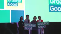 Program Grab for Good yang baru diluncurkan di Indonesia (Liputan6.com/Agustinus M.Damar)