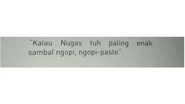Motto absurd (Sumber: Twitter/ @estapehijau)