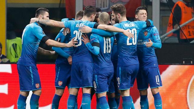 Gol Mkhitaryan dan Ramsey Antar Kemenangan Arsenal di Kandang AC Milan