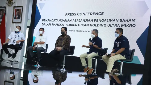 Pengalihan Saham untuk Pembentukan Holding Ultra Mikro ke BRI