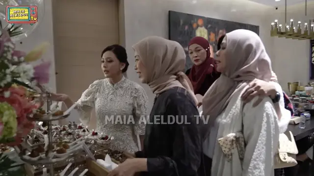 Potret Open House di Rumah Maia Estianty